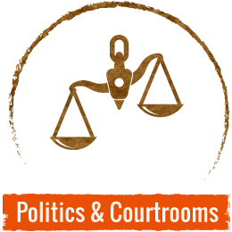 Politics and Courtrooms